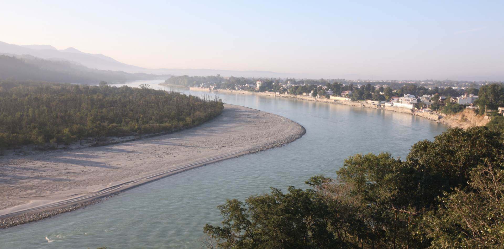 View from EllBee Ganga View Rooms