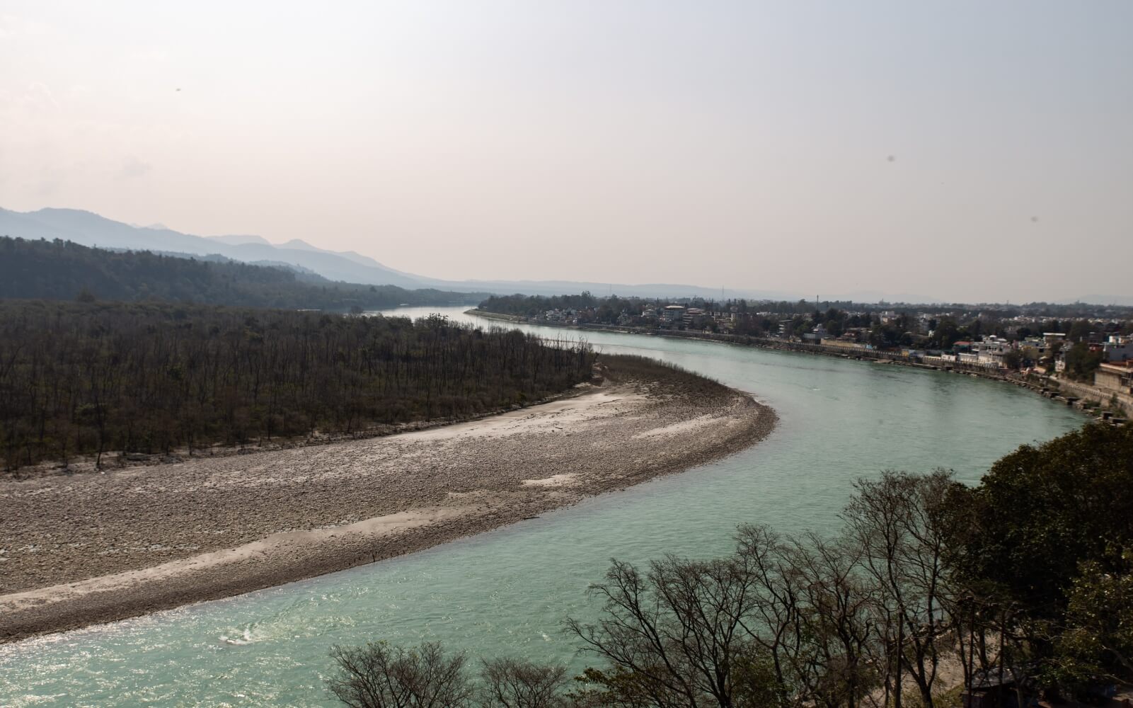 Rooftop View from EllBee Ganga View